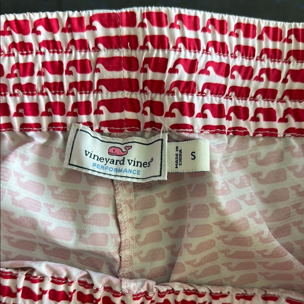 Vineyard Vines Red and Blue Athletic Shorts - Picture 2 of 2